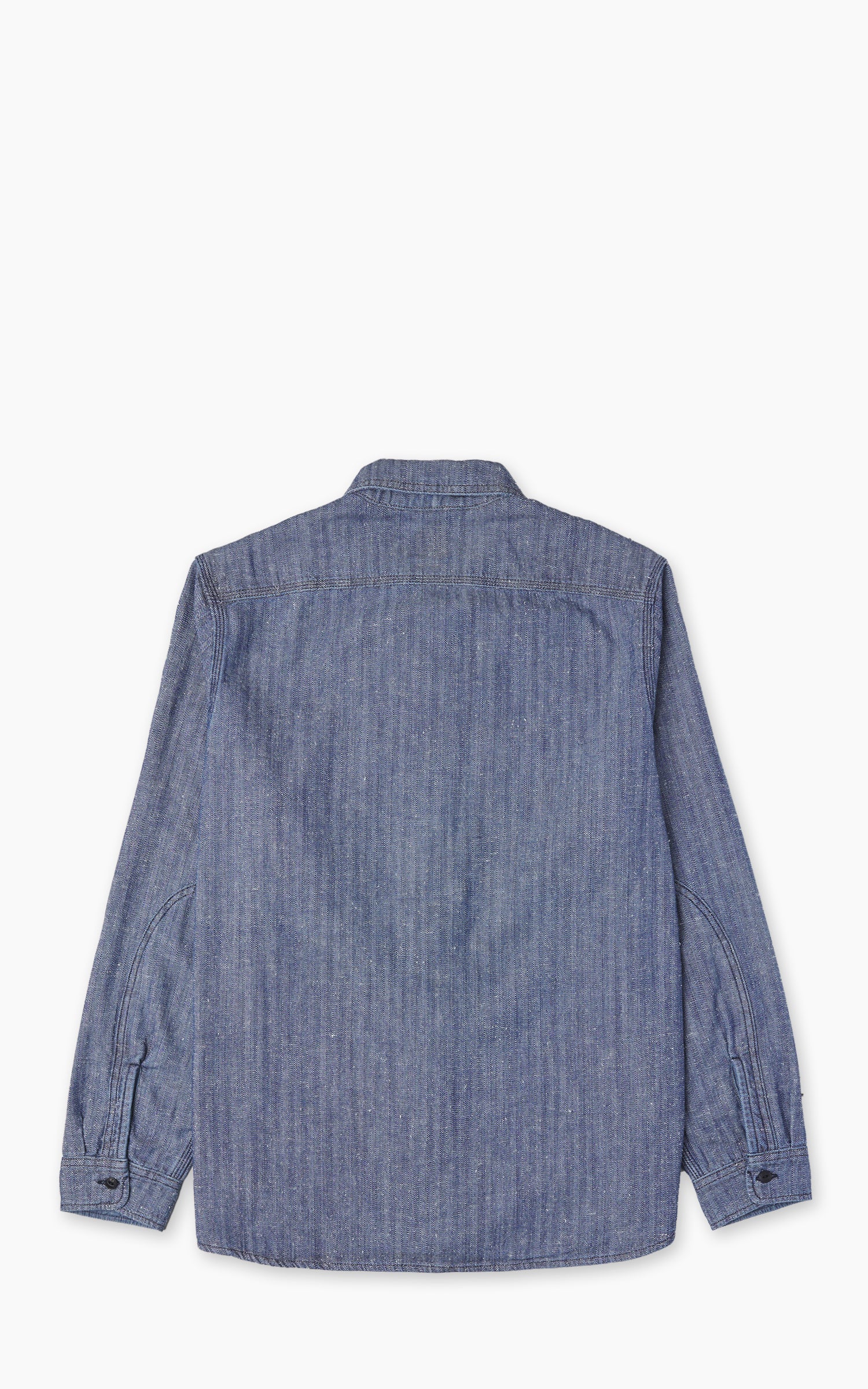 Lee 101 Heritage Workwear Shirt Dark Indigo - Image 3