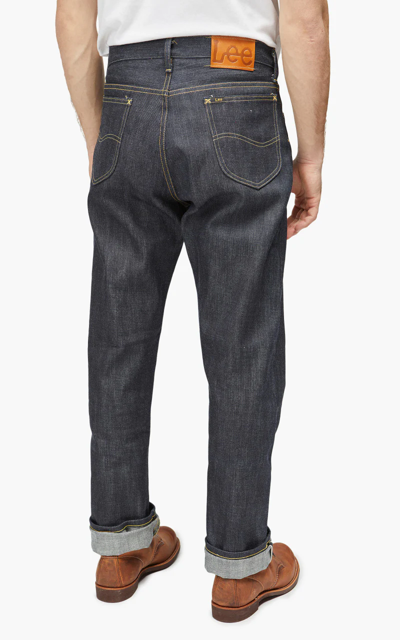 Lee 101 "The Archives" 1954 Rider Jeans 101B Dry Indigo 13.75oz - Image 6