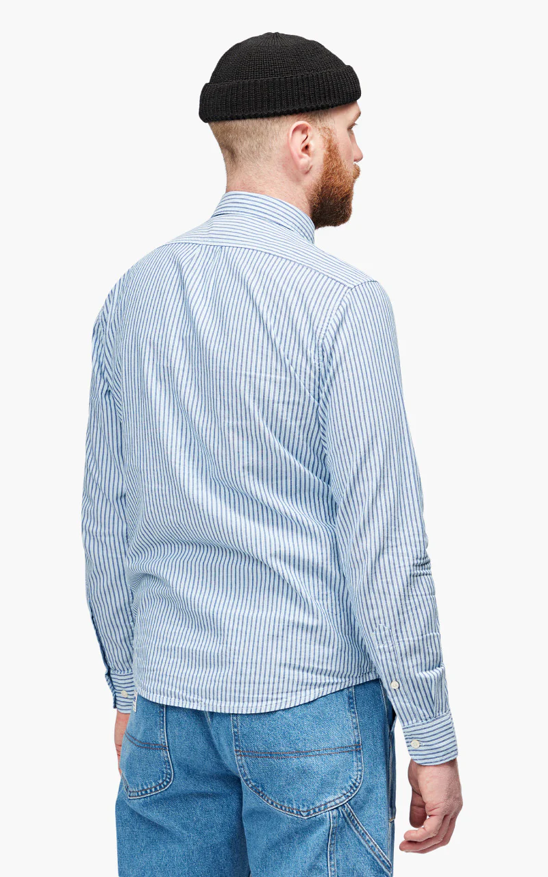 Lee Button Down Shirt Anthem Blue - Image 7