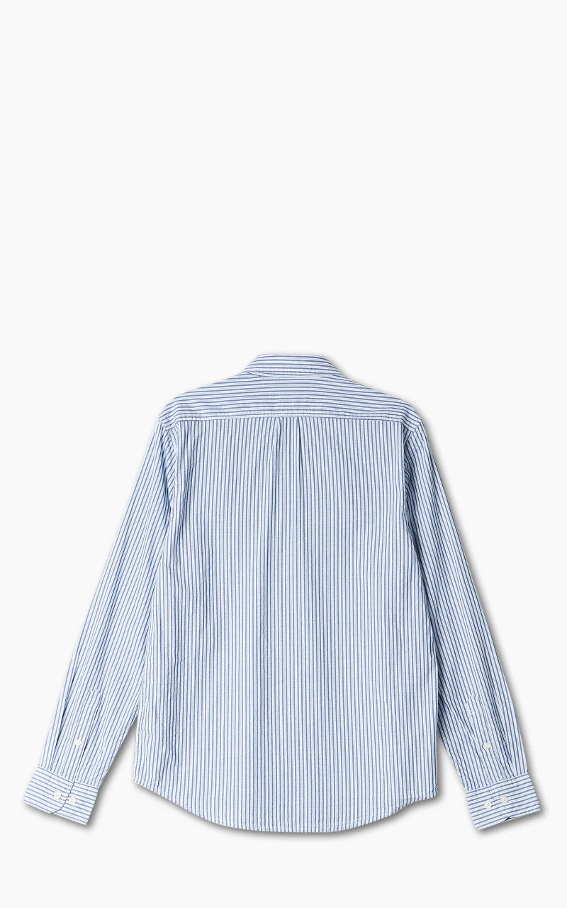 Lee Button Down Shirt Anthem Blue - Image 8