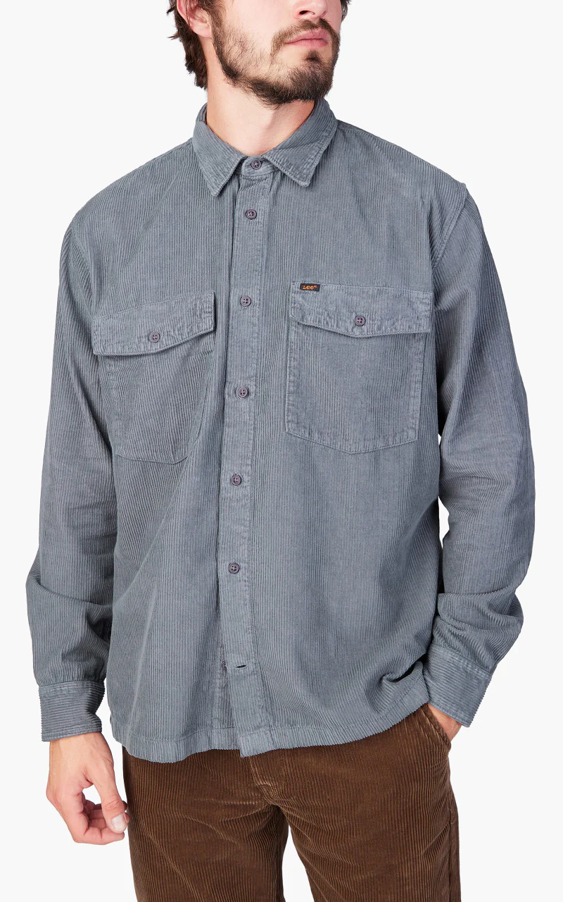 Lee Chetopa Shirt Taint Grey - Image 4