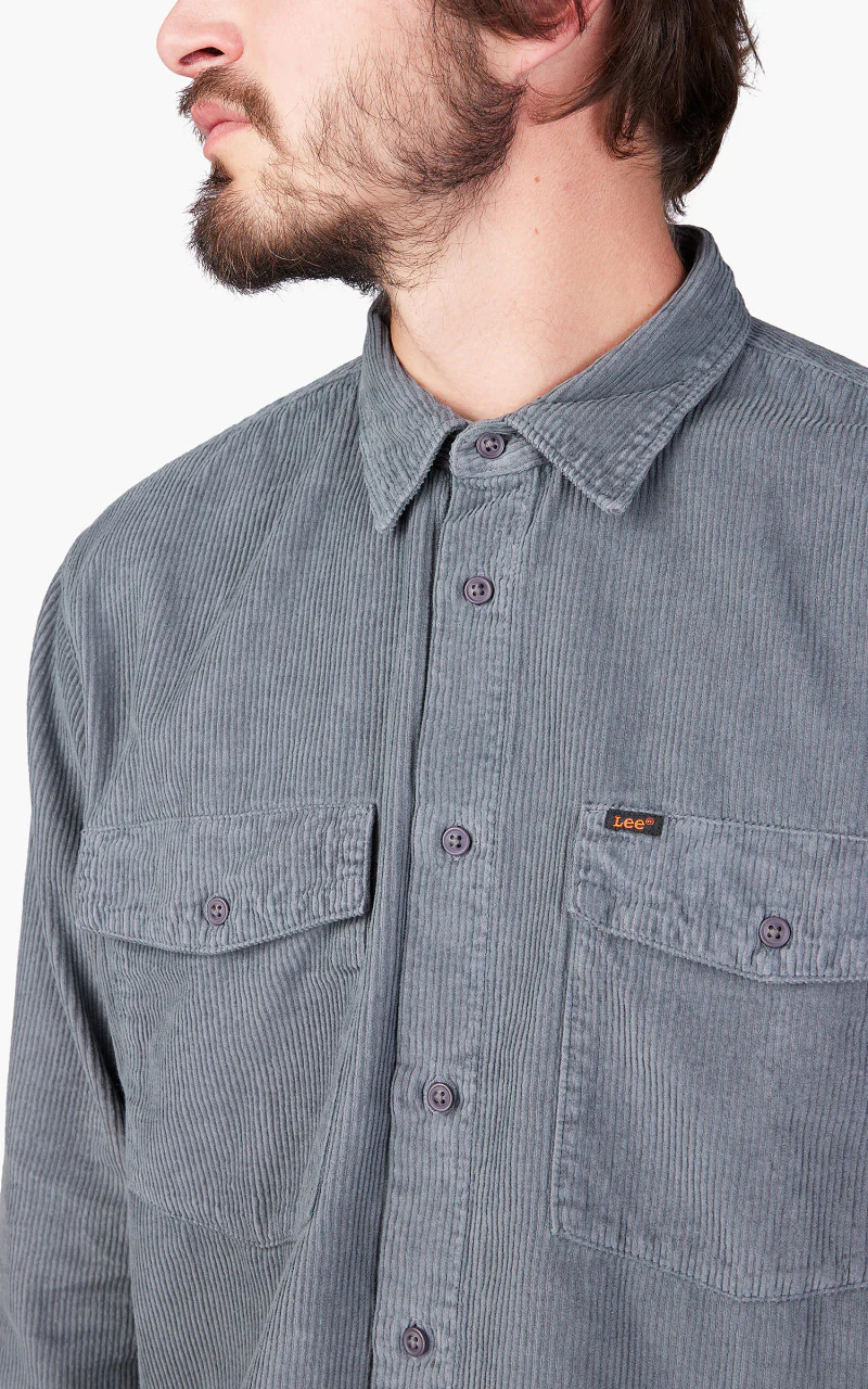Lee Chetopa Shirt Taint Grey - Image 5