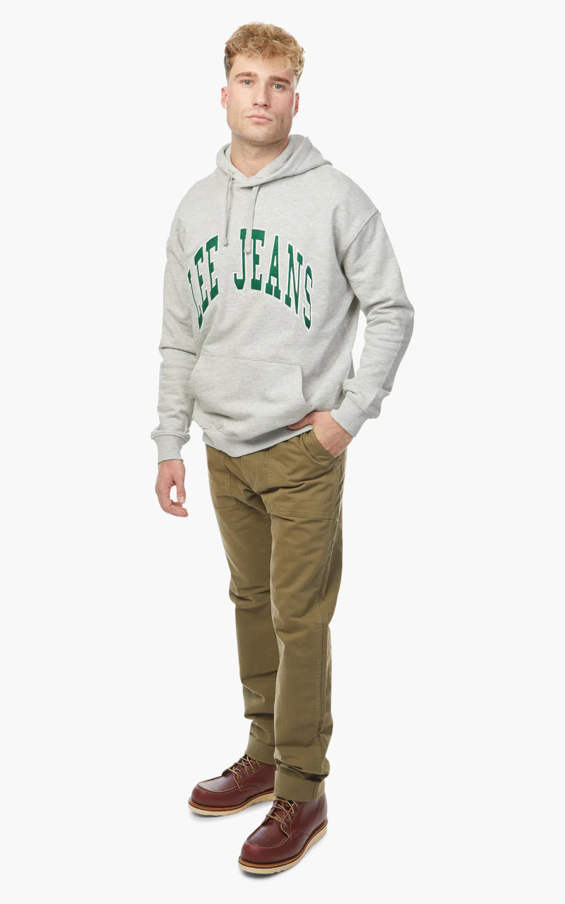Lee Hoodie Seasonal Grey Mele - Image 3