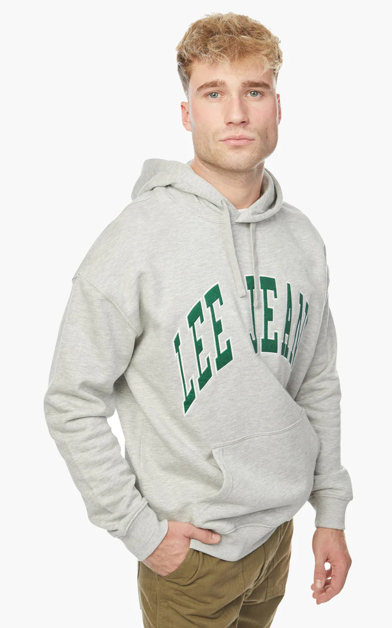 Lee Hoodie Seasonal Grey Mele - Image 4