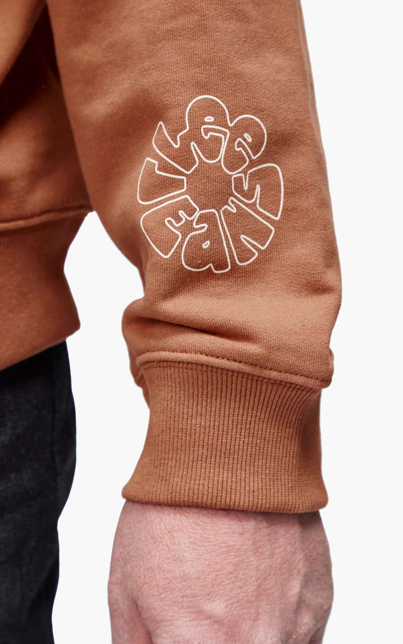 Lee Loose Print Hoodie Cider - Image 5