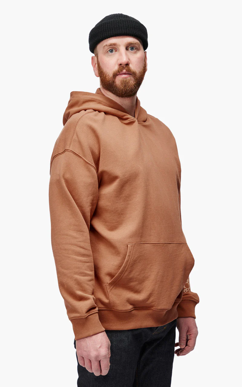 Lee Loose Print Hoodie Cider - Image 6