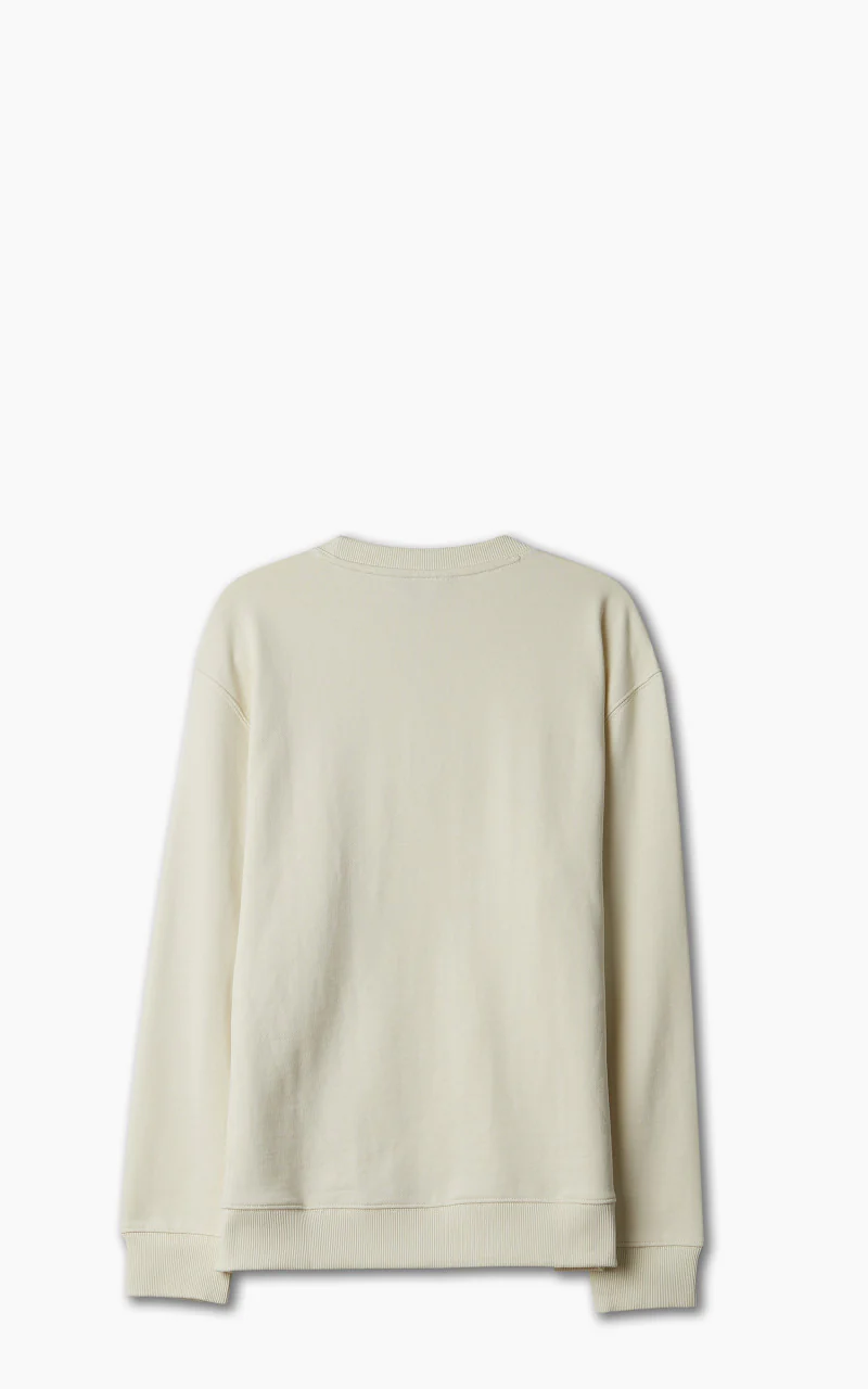 Lee Plain Crew Sweatshirt Ecru - Image 7