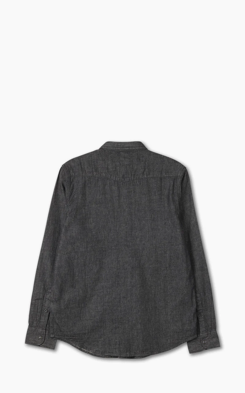 Lee Regular Western Shirt Washed Black - Image 3