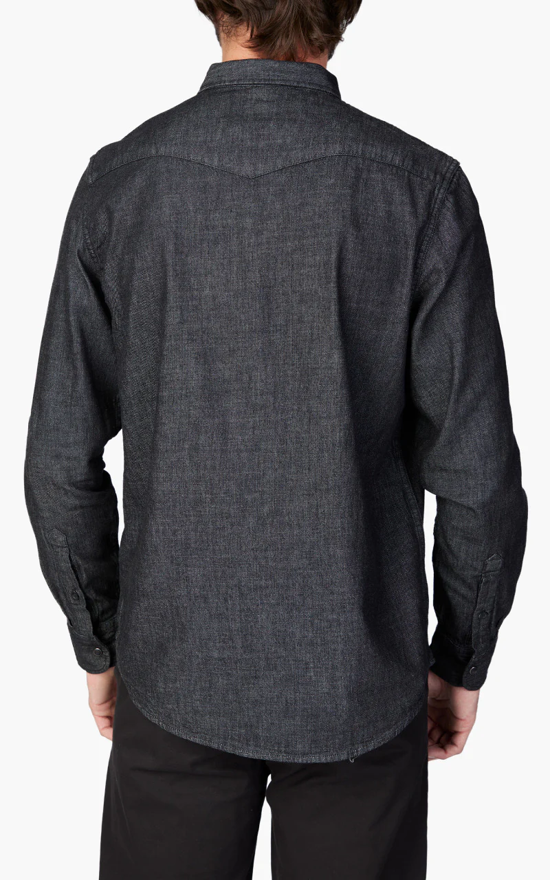 Lee Regular Western Shirt Washed Black - Image 6