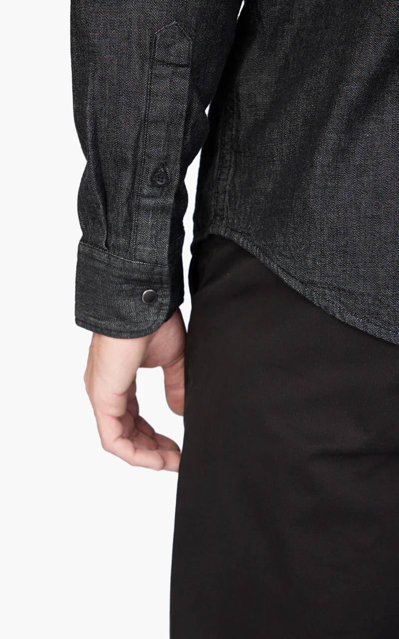 Lee Regular Western Shirt Washed Black - Image 7