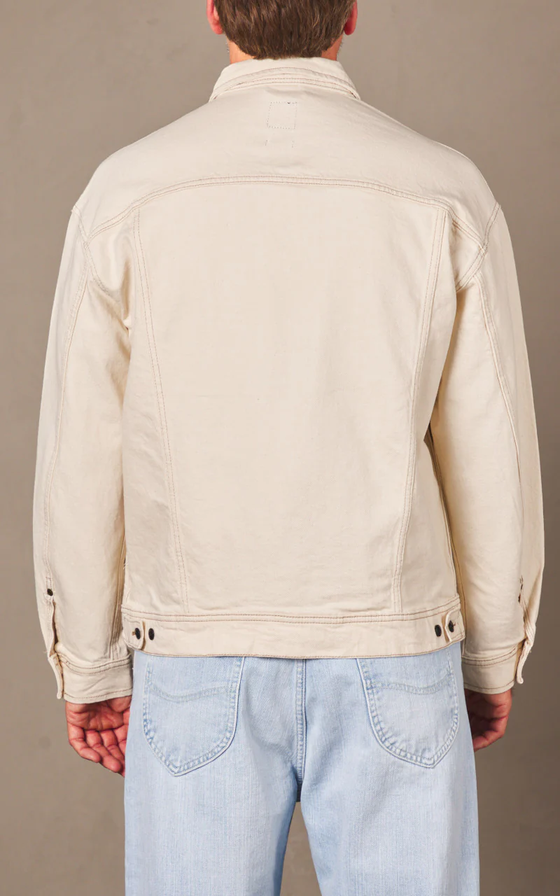 Lee Relaxed Rider Jacket Off White - Image 6