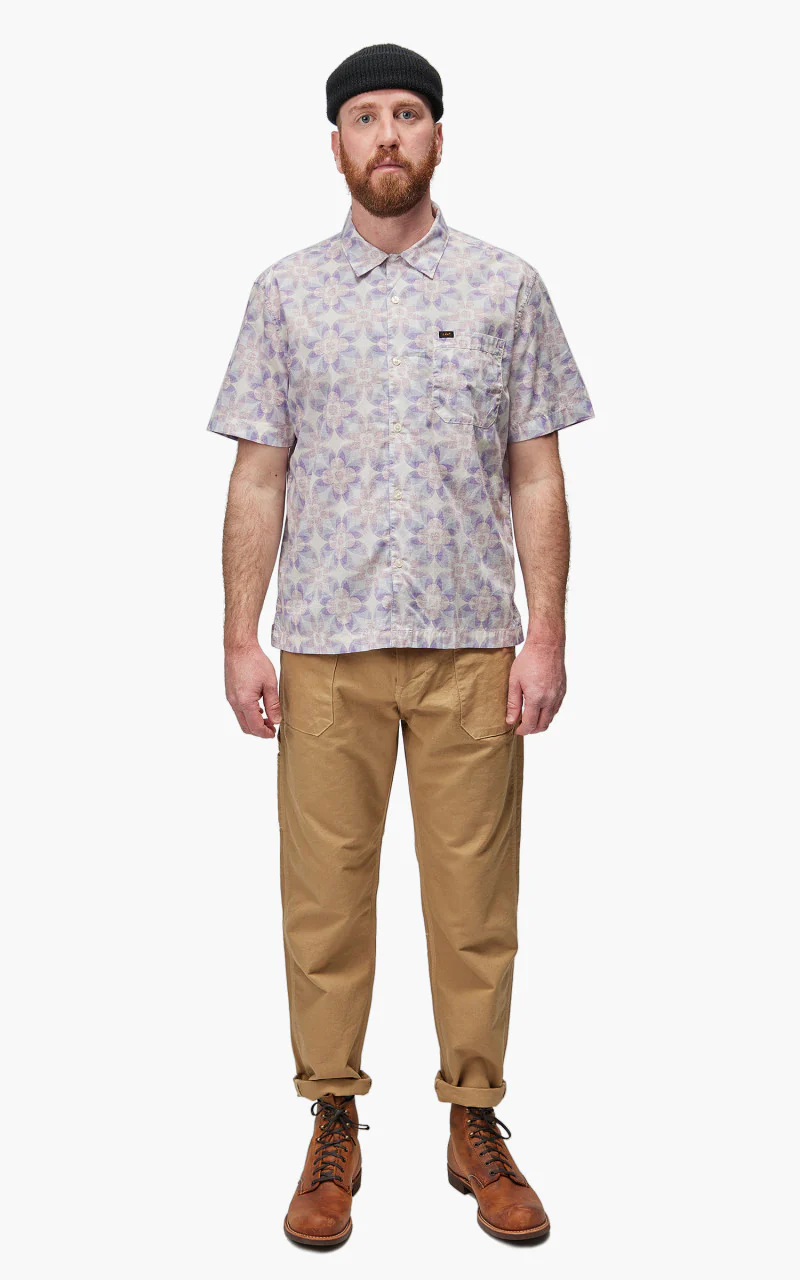 Lee Resort Shirt Foggy Gray - Image 2