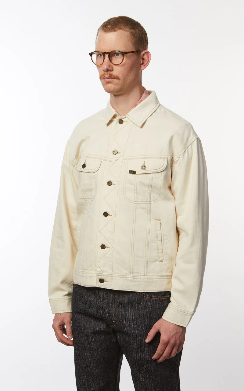 Lee Rider Jacket Ecru - Image 4