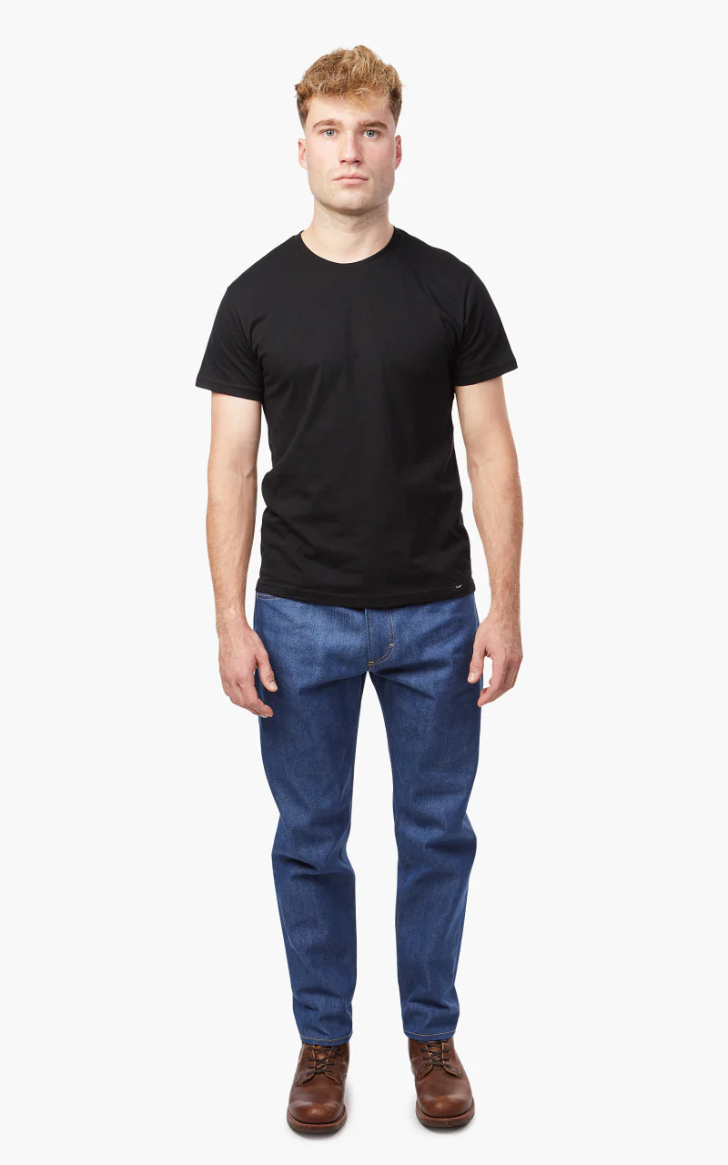 Lee Twin Pack Crew Tee Black & Black - Image 2