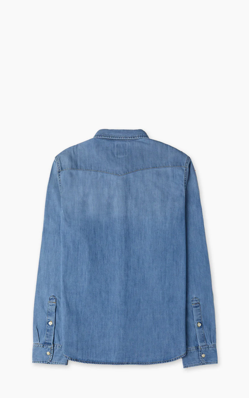 Lee Western Shirt Frost Blue - Image 2