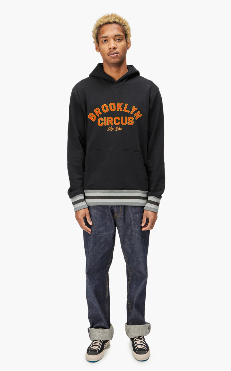 Lee x The Brooklyn Circus LS Fleece Hoodie Black - Image 2