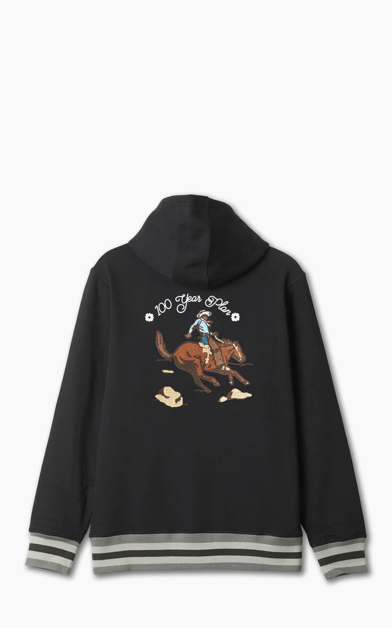 Lee x The Brooklyn Circus LS Fleece Hoodie Black - Image 3