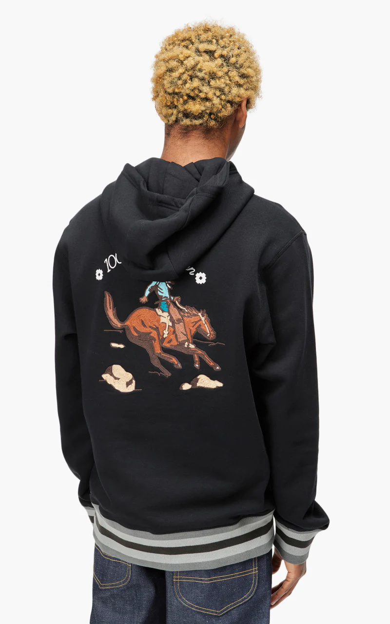 Lee x The Brooklyn Circus LS Fleece Hoodie Black - Image 8