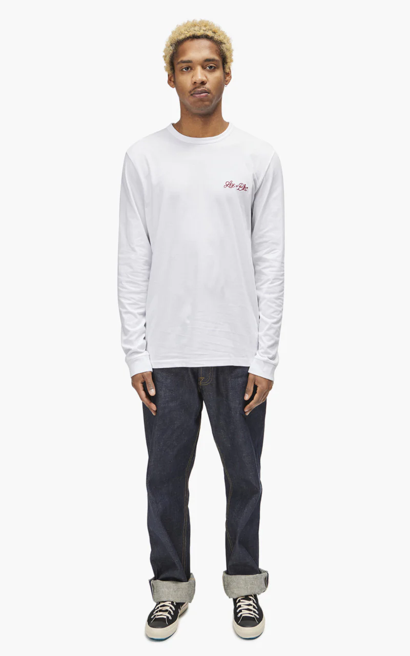 Lee x The Brooklyn Circus LS Jersey Tee White - Image 2