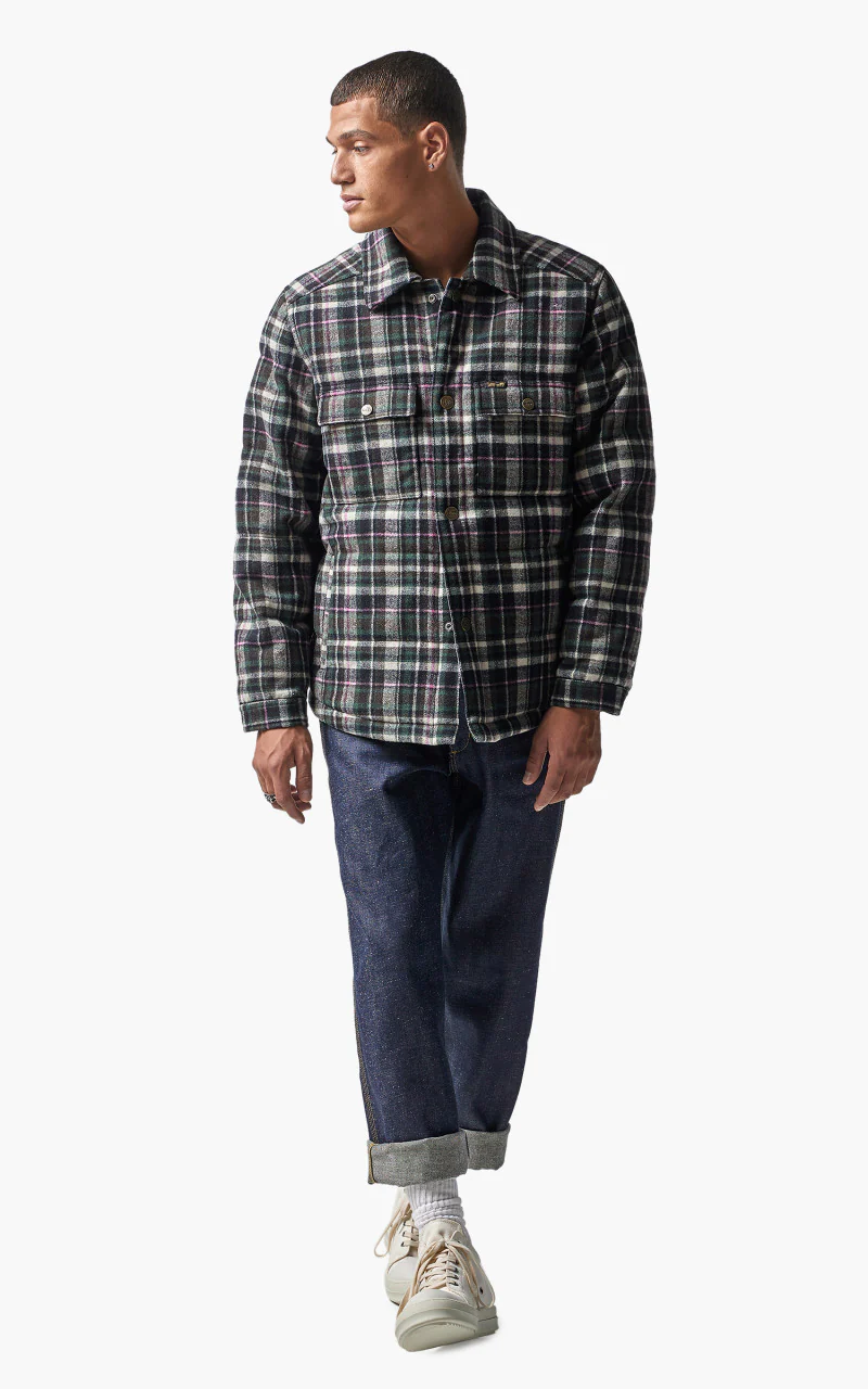 Lee x The Brooklyn Circus Overshirt White Smoke - Image 2