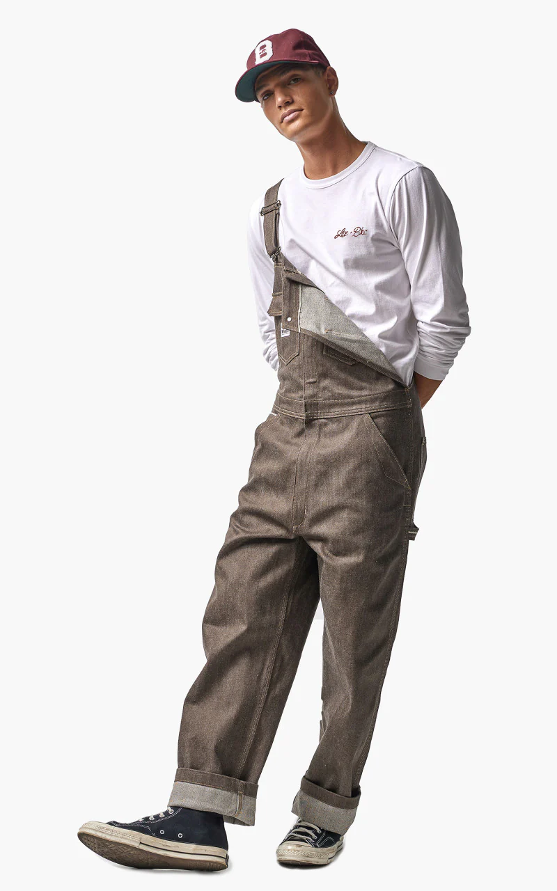 Lee x The Brooklyn Circus Whizit Overall Brown Selvedge - Image 3