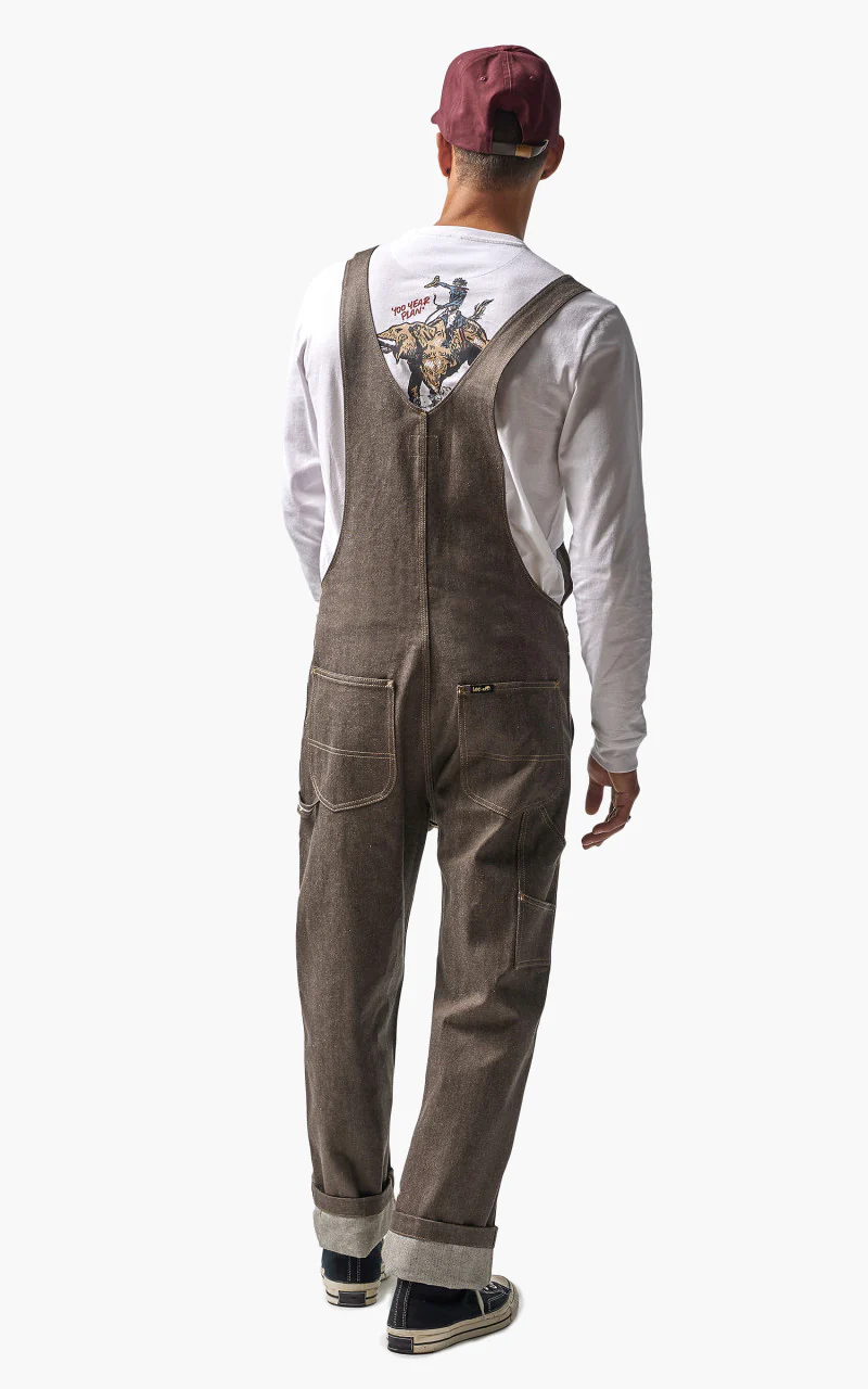 Lee x The Brooklyn Circus Whizit Overall Brown Selvedge - Image 4