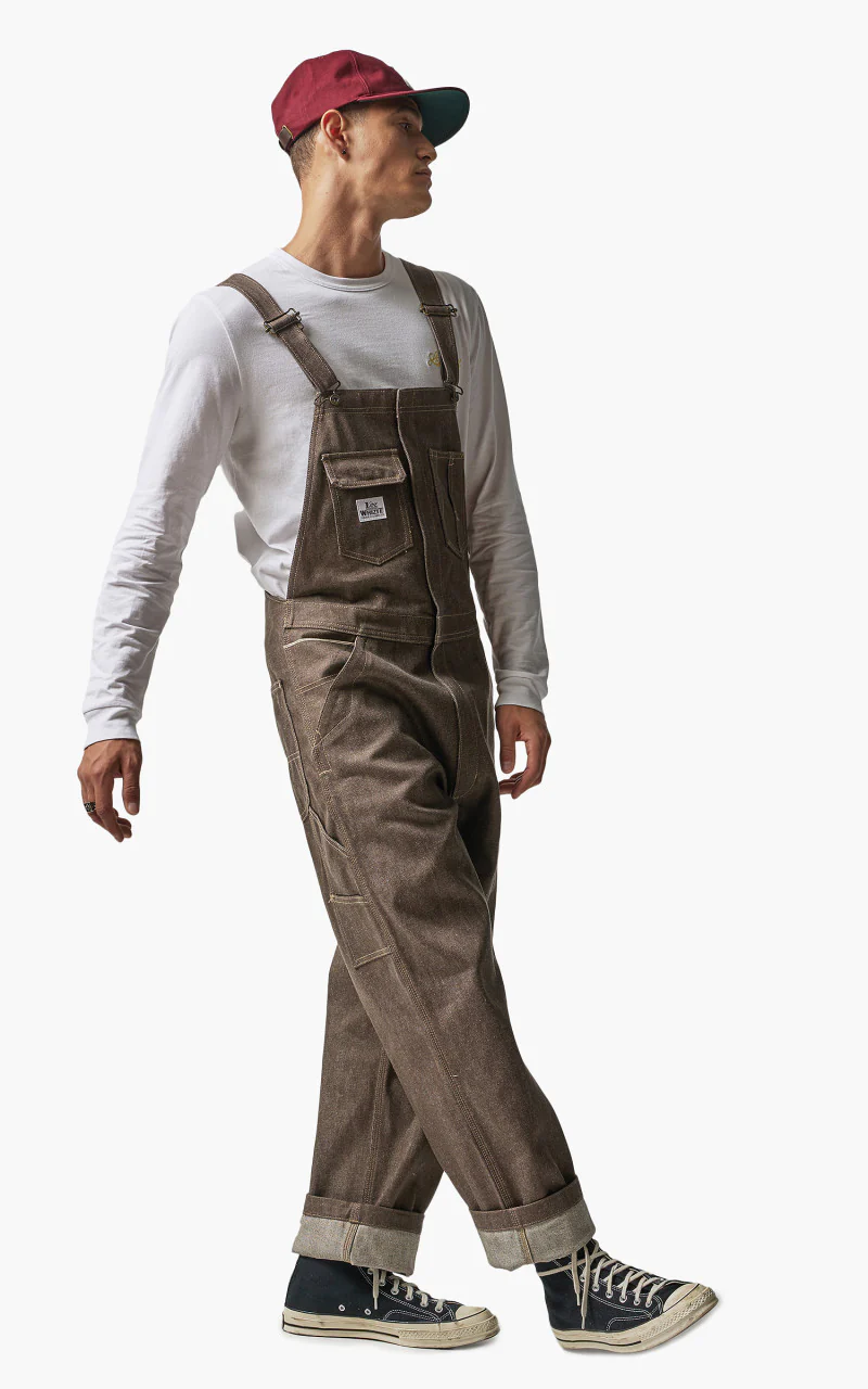 Lee x The Brooklyn Circus Whizit Overall Brown Selvedge - Image 5