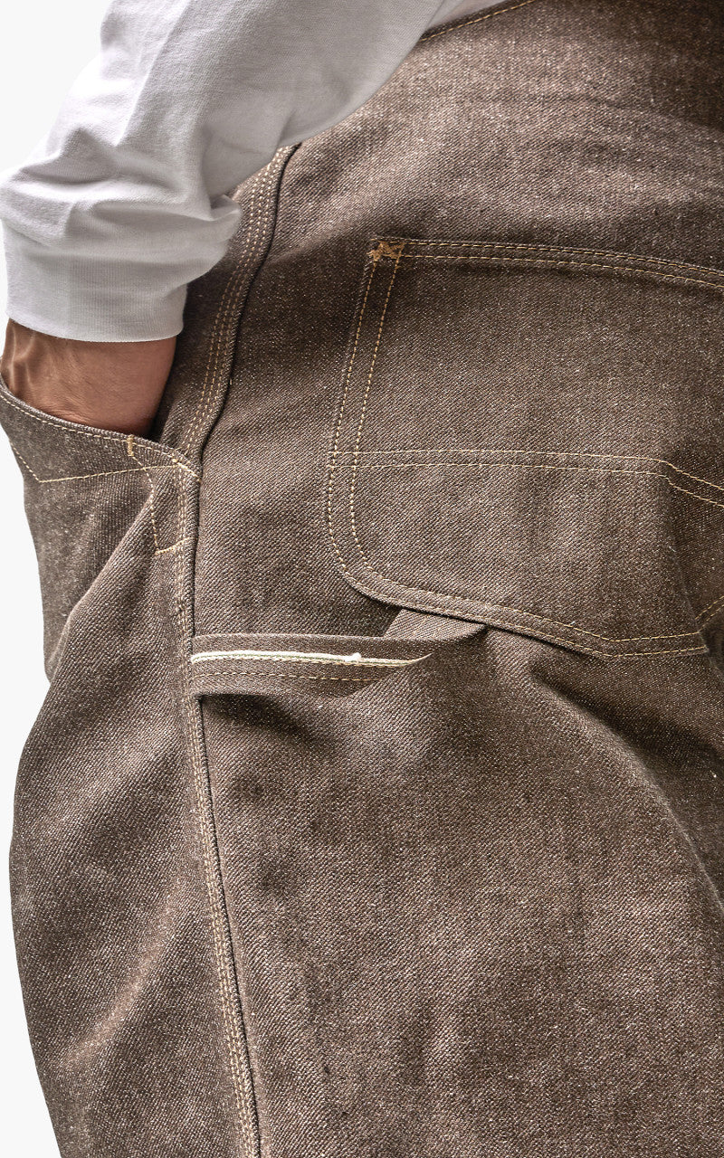 Lee x The Brooklyn Circus Whizit Overall Brown Selvedge - Image 7
