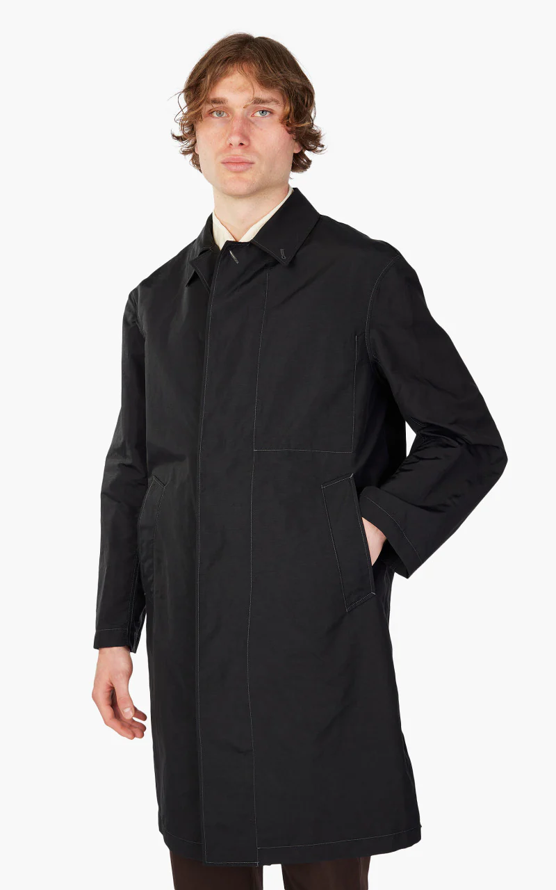 Lemaire Car Coat Black - Image 4