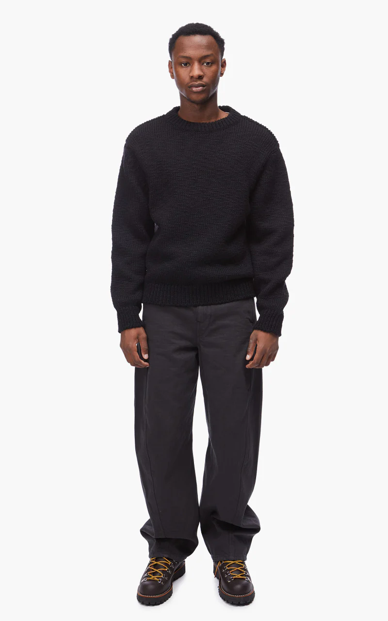 Lemaire Chunky Sweater Black - Image 2