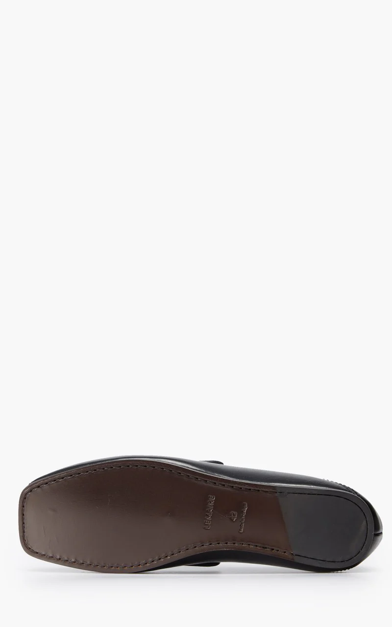 Lemaire Folded Mules Black - Image 3