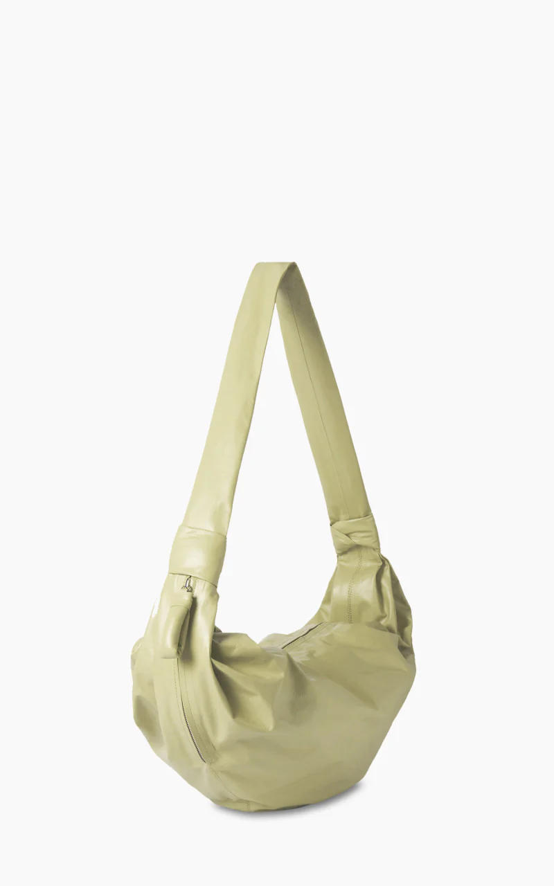 Lemaire Large Croissant Bag Lightweight Leather Dusty Sage - Image 4