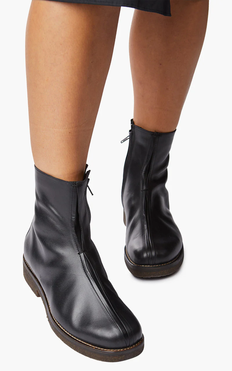Lemaire Leather Boots Black - Image 4