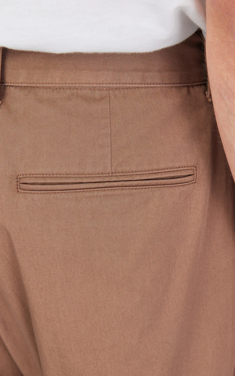 Lemaire Light Belted Twisted Pants Cub Brown - Image 7