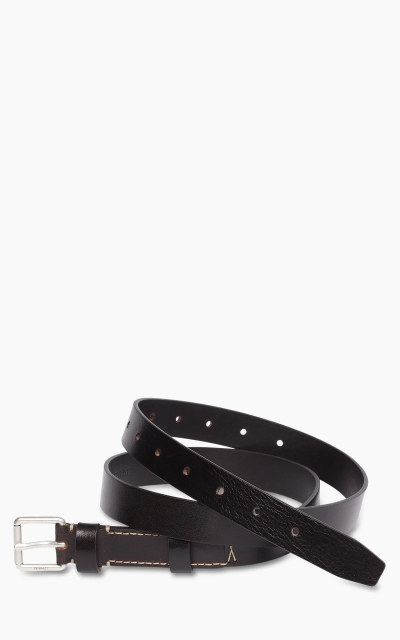 Lemaire Reversed Belt Leather 25 Dark Brown - Image 3
