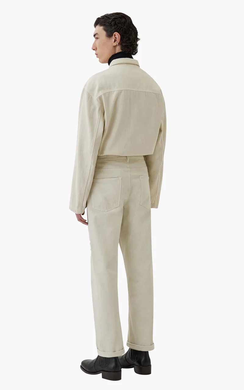 Lemaire Seamless Jeans GD Denim Stone Misty Ivory - Image 4