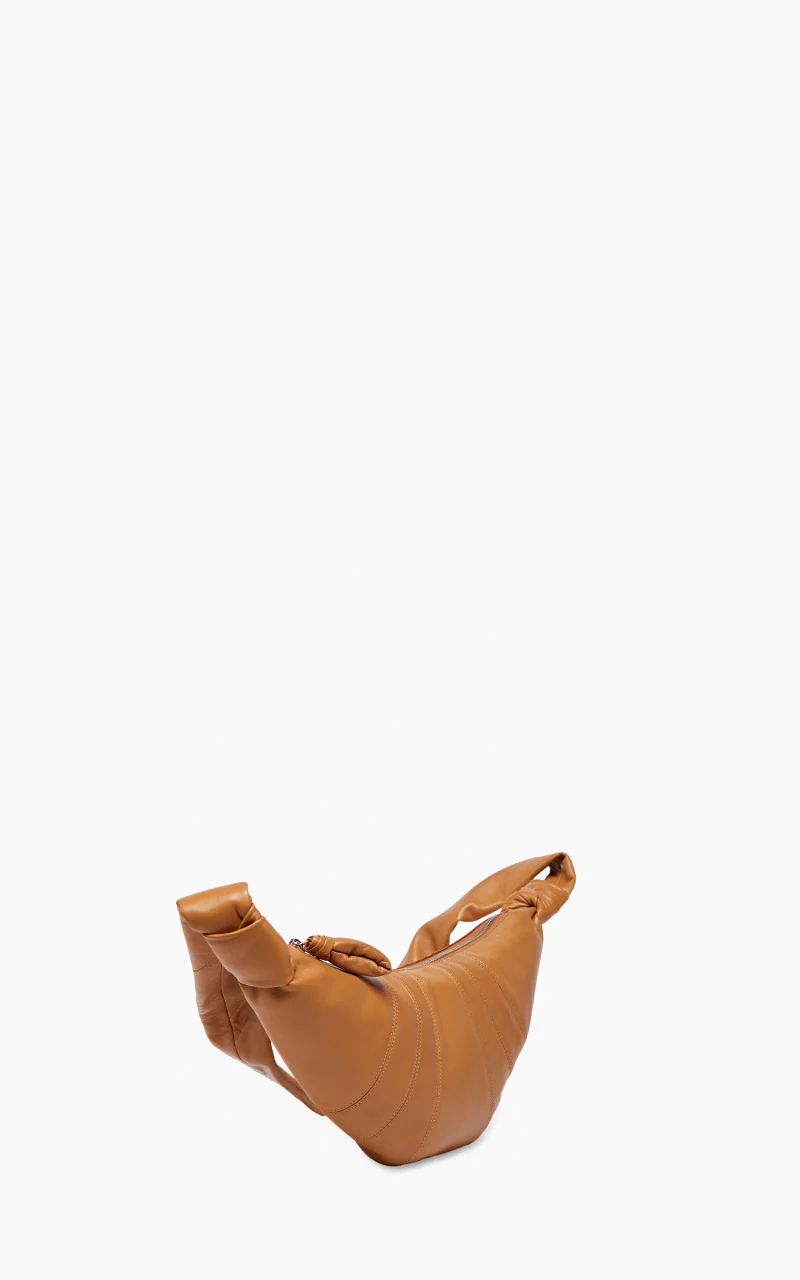 Lemaire Small Croissant Bag Nappa Leather Sugar Brown - Image 3