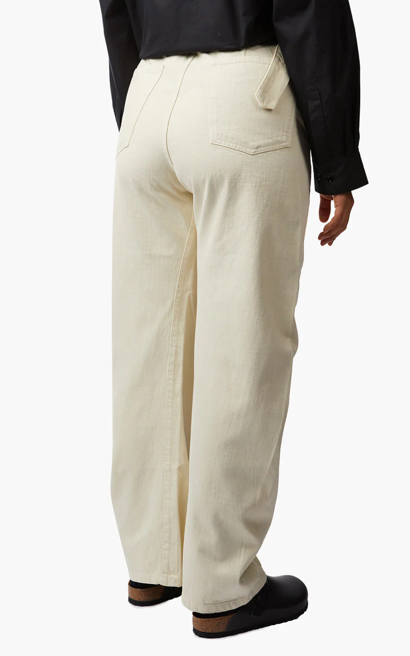 Lemaire Twisted Belted Pants Misty Ivory - Image 4