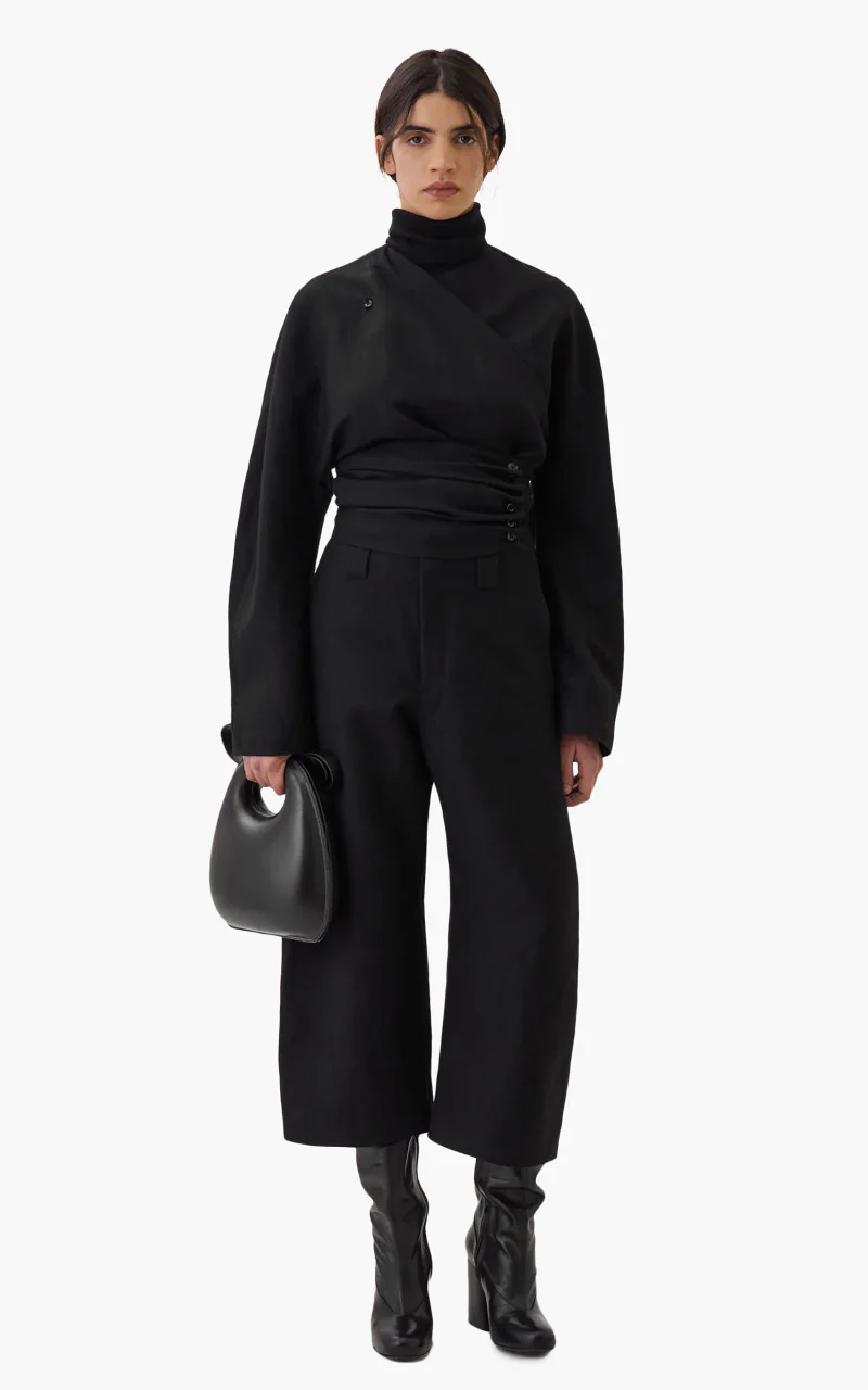 Lemaire Wrap Top Black - Image 2