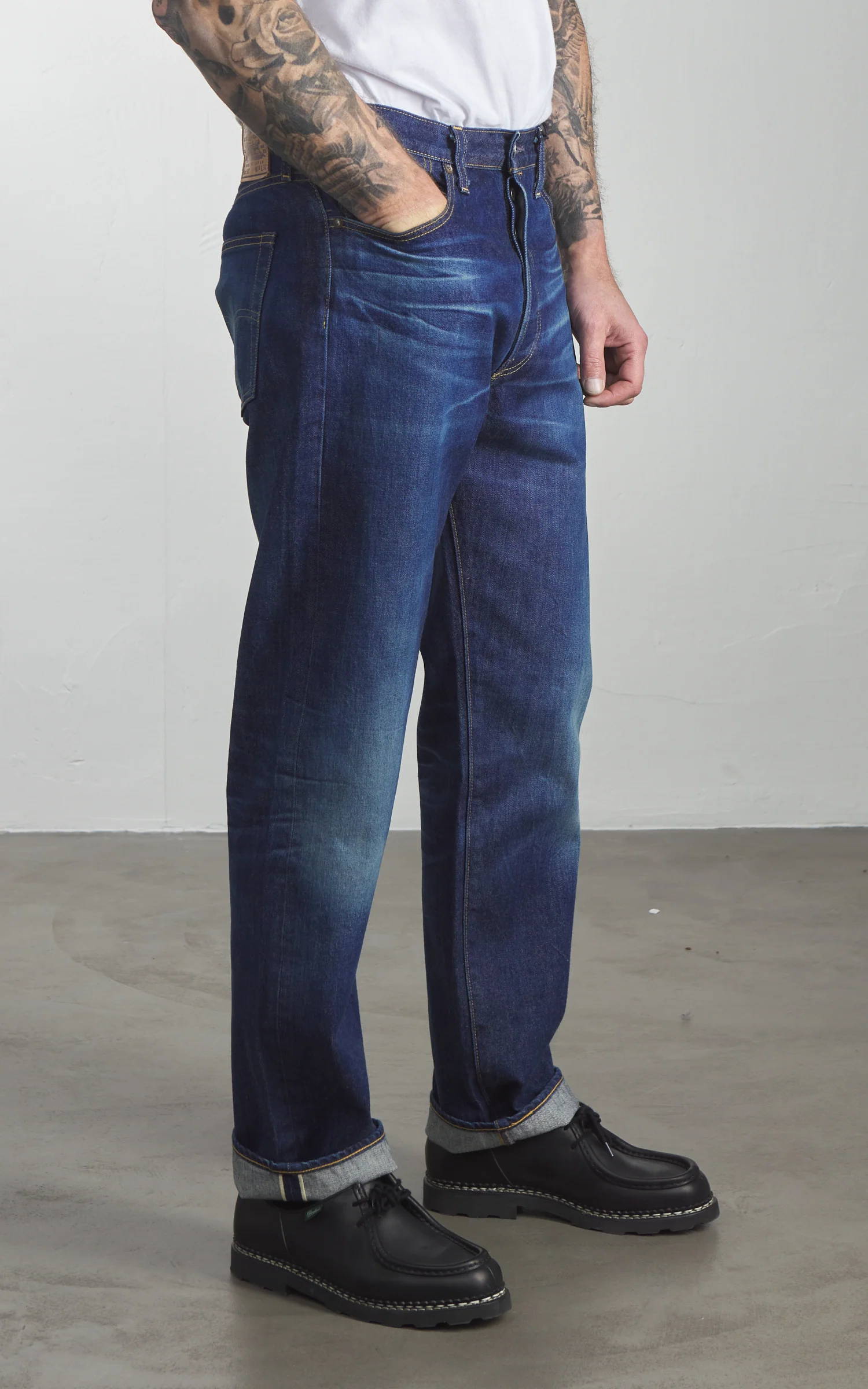 Levi's® Blue Tab™ MIJ 1980s 501® Jeans Clipper Blue - Image 4