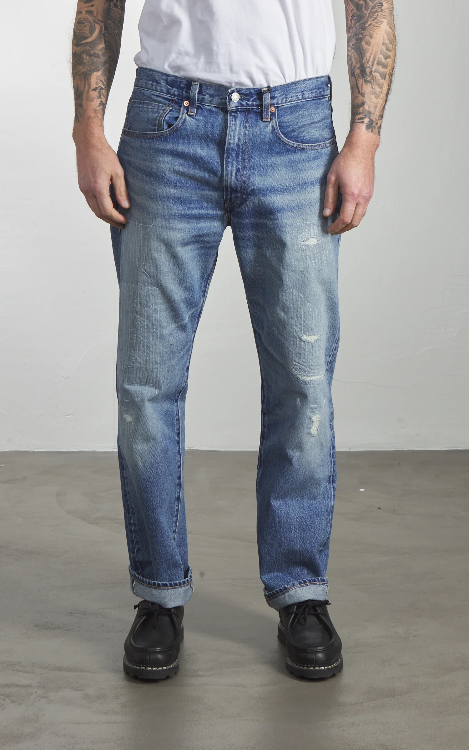 Levi's® Blue Tab™ Anchor Relaxed Jeans Top Deck Blue - Image 2