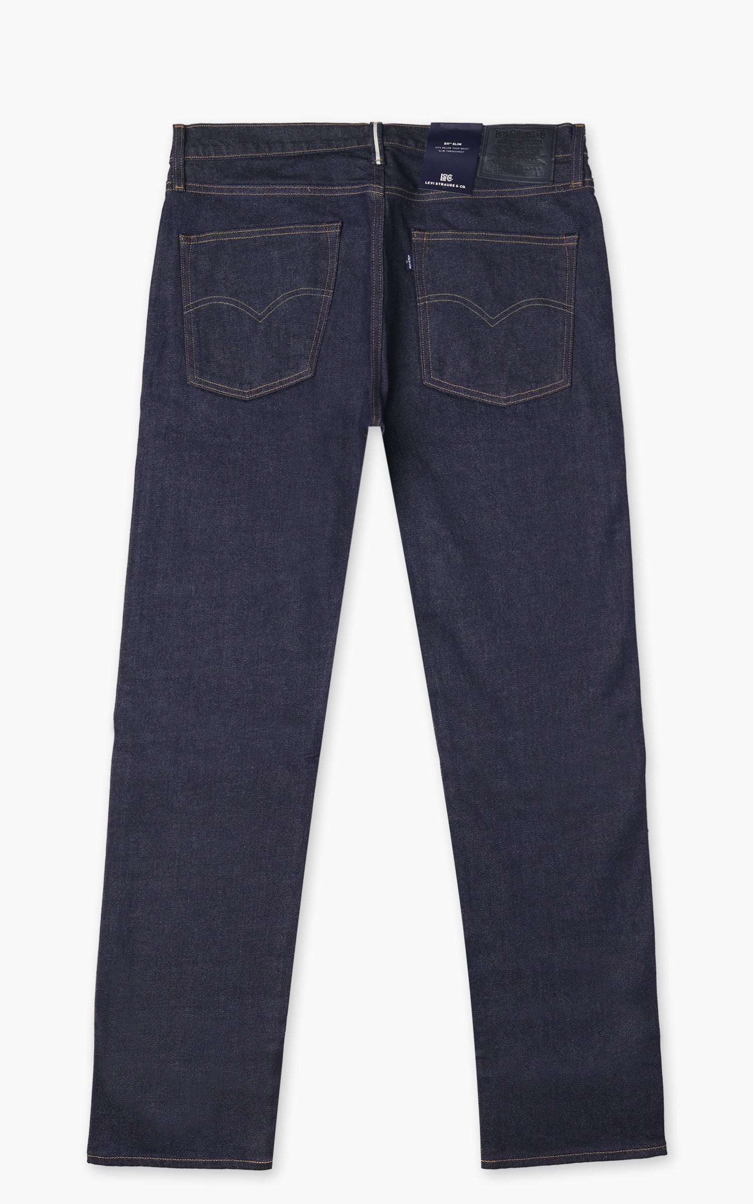 Levi's® Blue Tab™ MIJ 511™ Slim Jeans Rinse Blue - Image 3