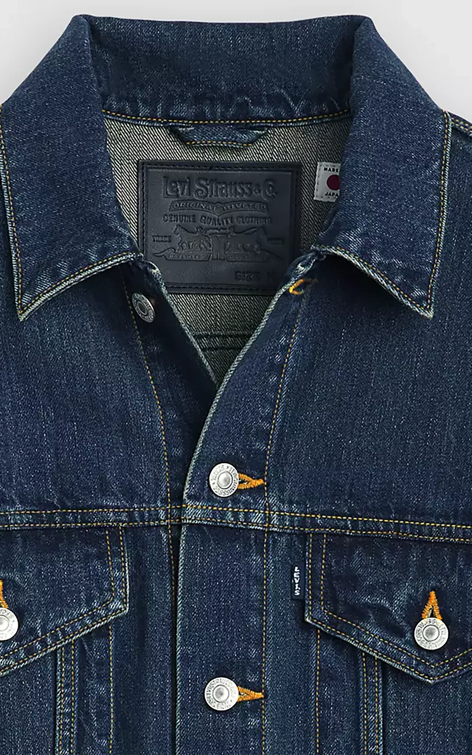Levi’s® Blue Tab™ Type III Trucker Jacket Highwire Blue - Image 2