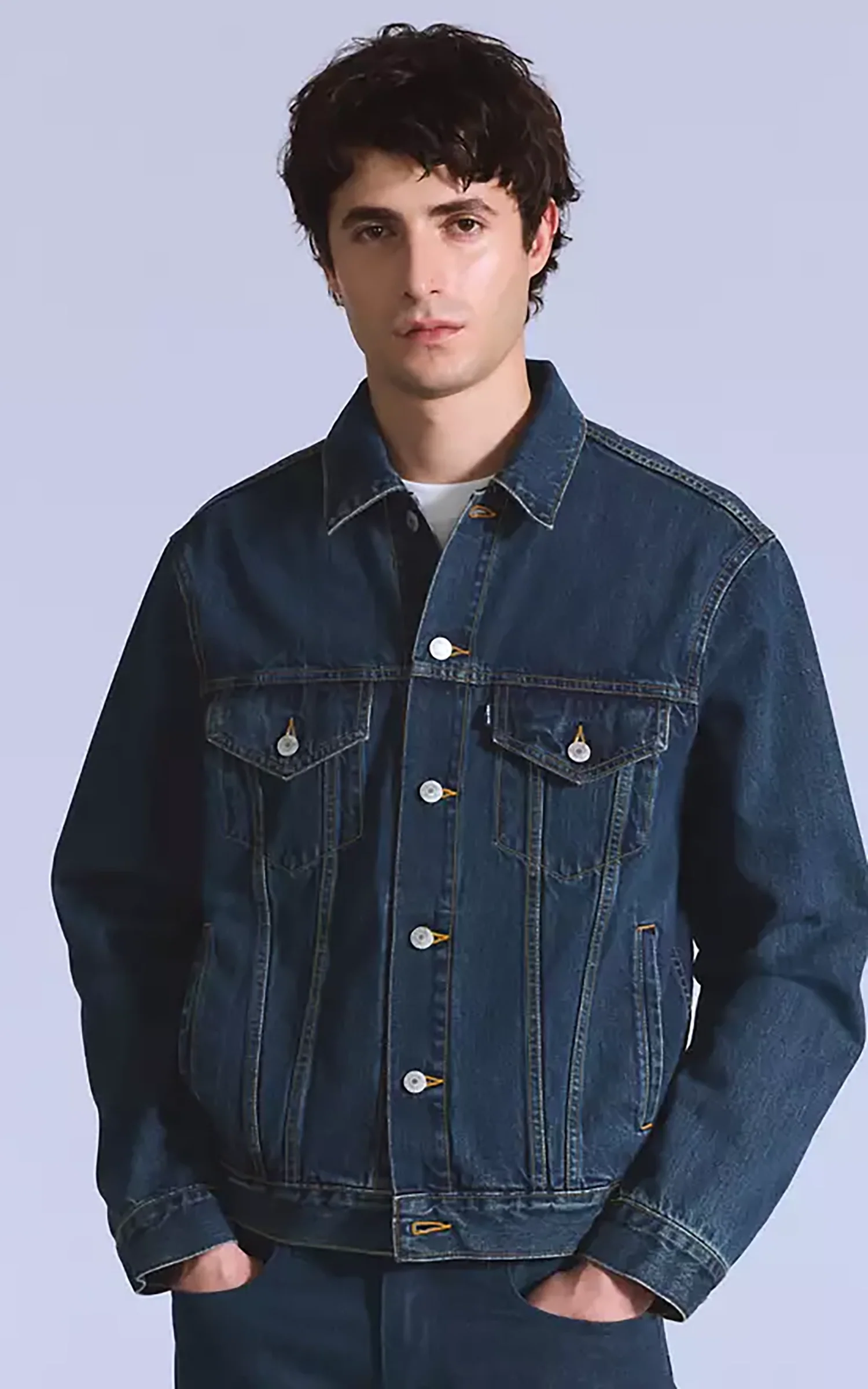 Levi’s® Blue Tab™ Type III Trucker Jacket Highwire Blue - Image 4