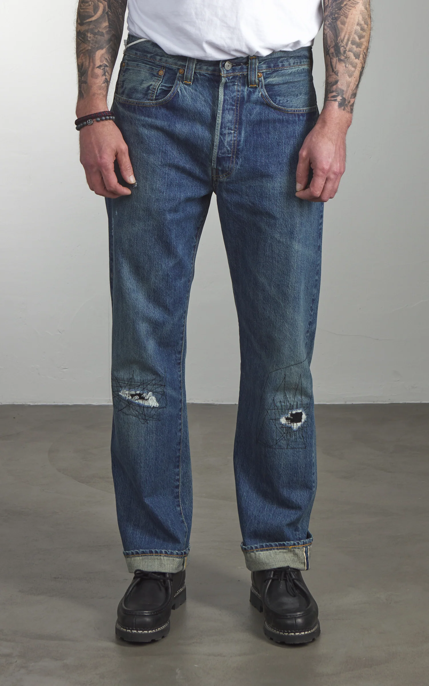 Levi's® Vintage Clothing 1947 501 Jeans Mestang Blue - Image 2