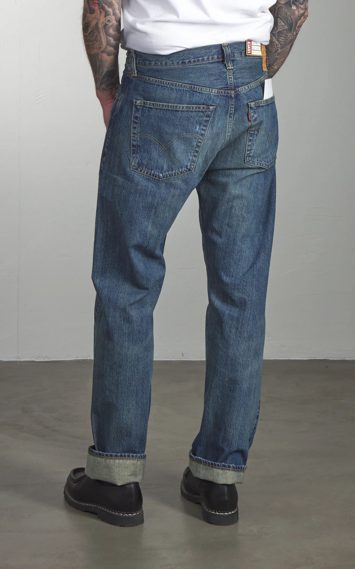 Levi's® Vintage Clothing 1947 501 Jeans Mestang Blue - Image 5