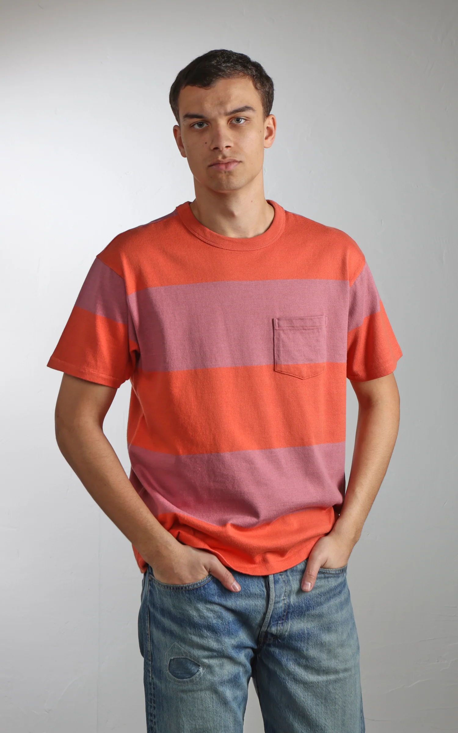 Levi's® Vintage Clothing 1960's Casuals Tee Ginger Stripe - Image 4