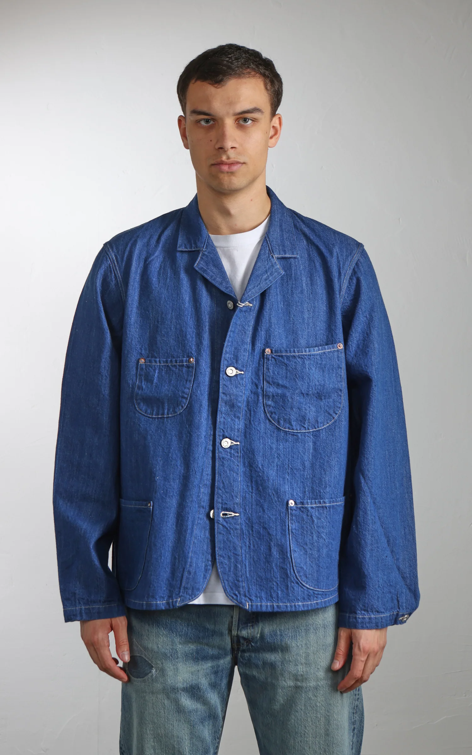 Levi's® Vintage Clothing 19th Century Sack Coat Rinse Indigo - Image 2