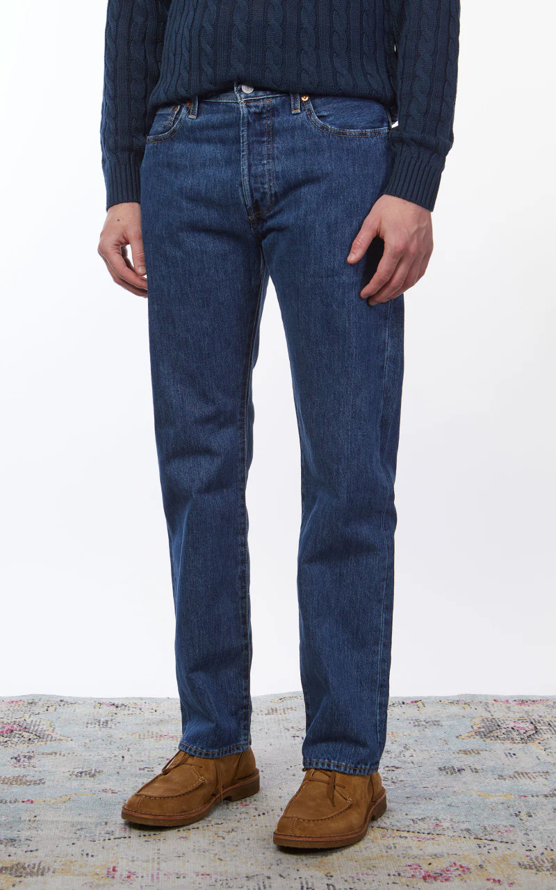 Levi's® 501® Original Jeans Stonewash Indigo - Image 5