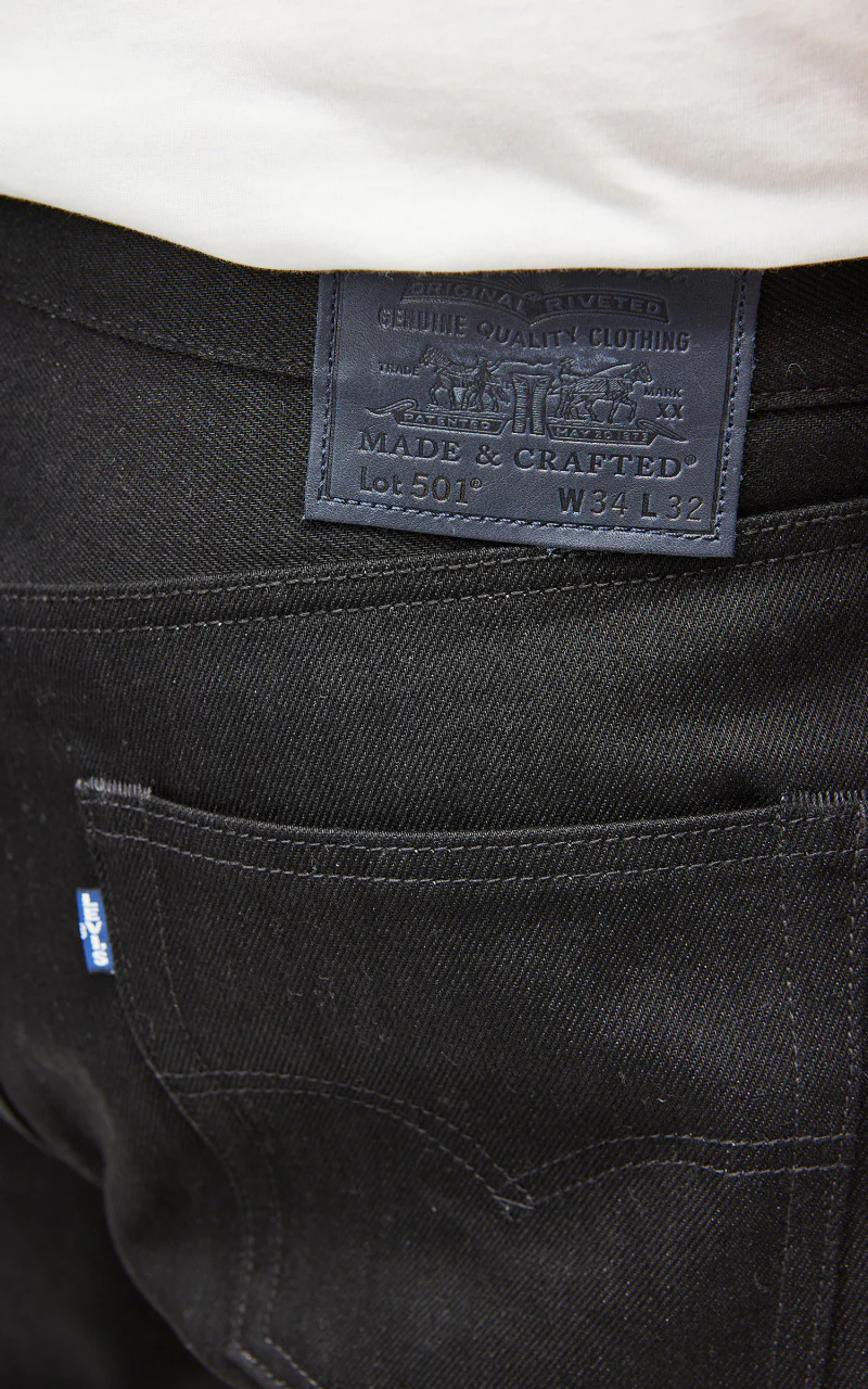 Levi's® Made & Crafted 80s 501 Jeans Divisadero STF Rigid Black - Image 6